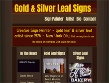 Tablet Screenshot of jerrypaganesigns.com